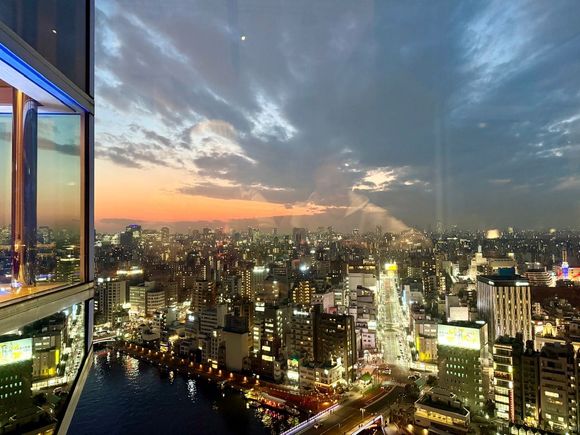 Dusk from Asahi Sky Bar