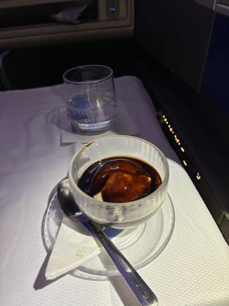 Usual sundae dessert