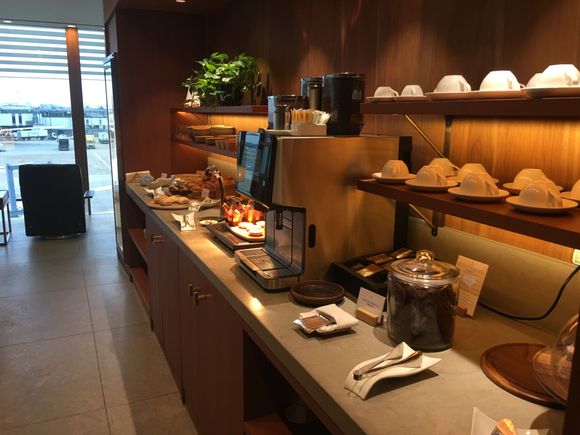 self service area. Small but superb quality