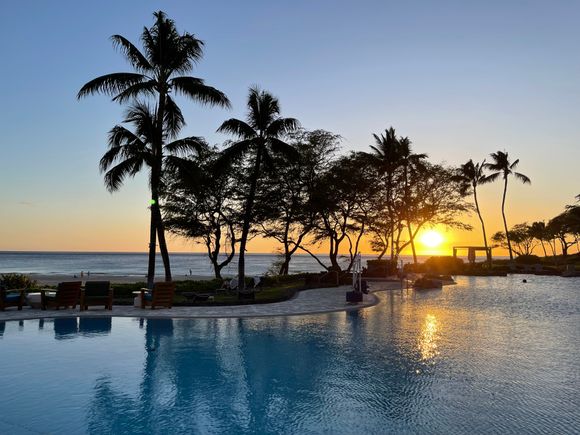 From family pool; half of my pictures from the trip were sunset pictures