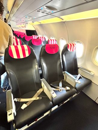 Business class section