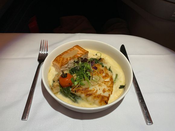 I enjoyed this; the cod was especially tasty. Overall relatively heavy due to the celeriac puree but still enjoyable