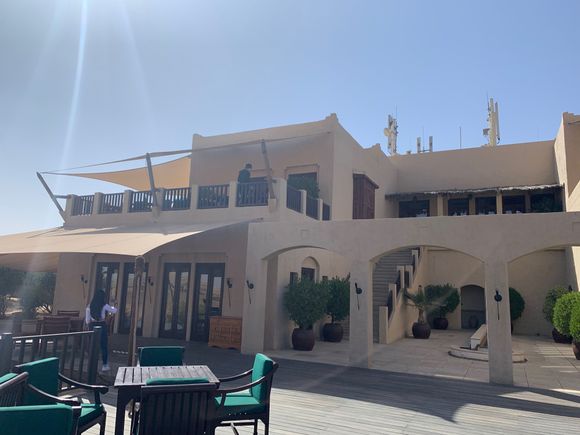 The only restaurant in the resort