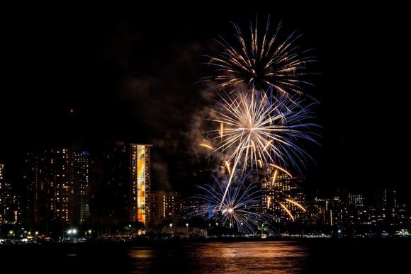 Friday night fireworks 