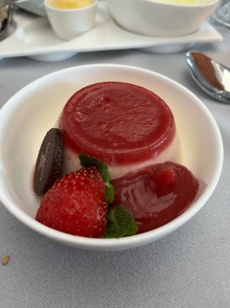 Pannacotta. 