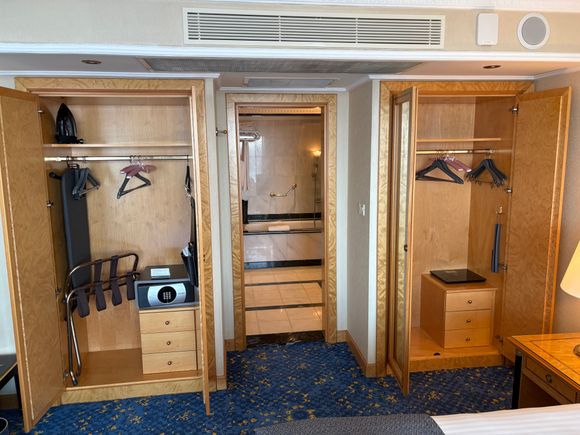 Wardrobe space 