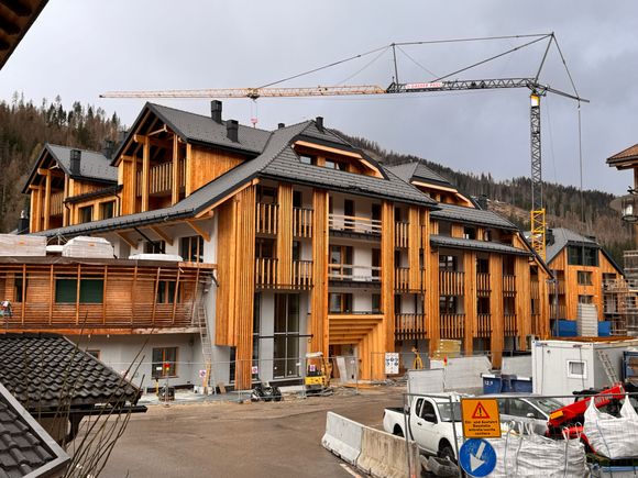 Hotel overview from village side