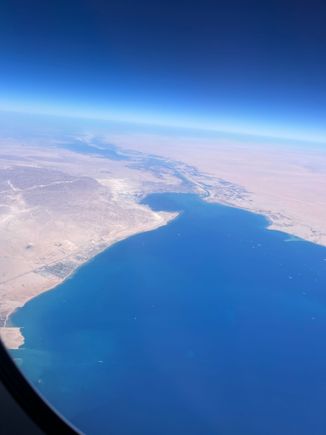 Gulf of Suez entrance to the Suez Canal