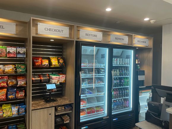Self checkout market