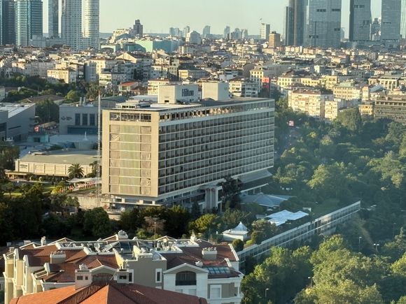 View on the Hilton Istanbul