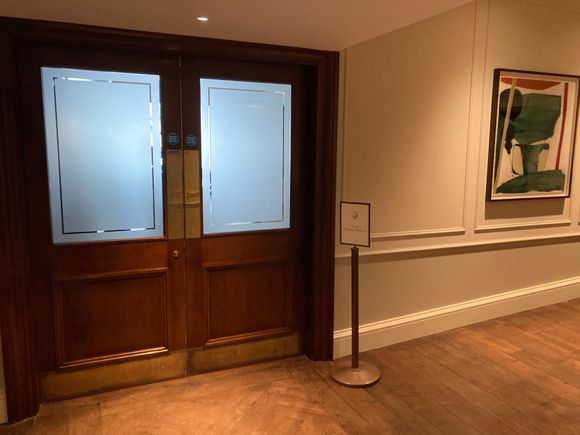 Entrance to Club Intercontinental Lounge 