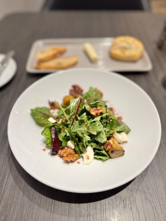 Goat cheese salad…..