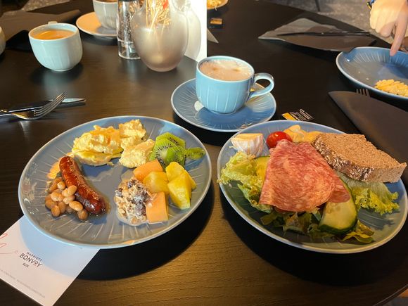 Breakfast selections - all tasty