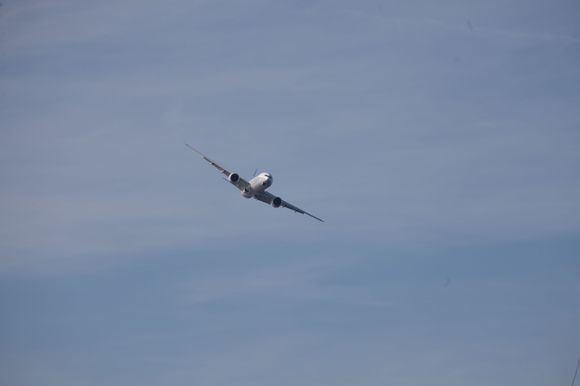 Landing gear coming down