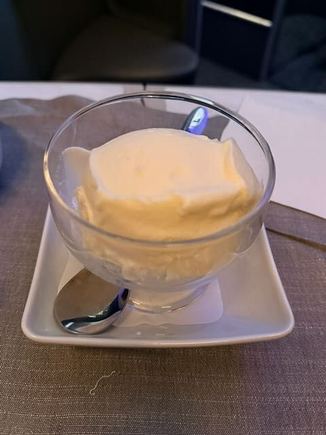 Asked for the ice cream.