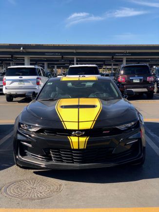 Hendrick Camaro SS - in Hertz LAX 