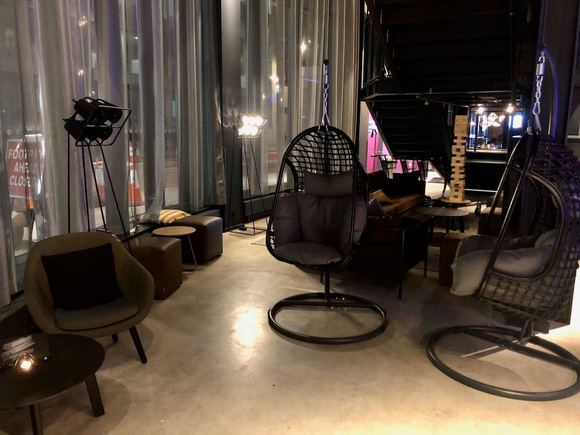 seating area on ground floor (to the right as you enter)