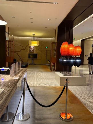 hotel lobby