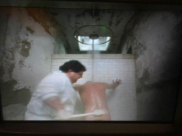 Watched Terry Gilliam’s masterpiece “12 Monkeys” so I got to see Bruce Willis’ butt a lot.  
