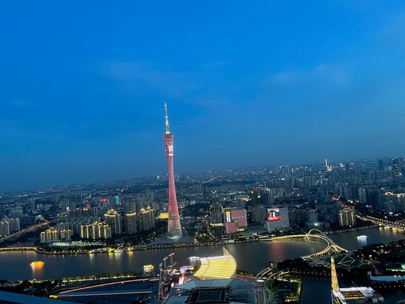 View from the rooftop bar