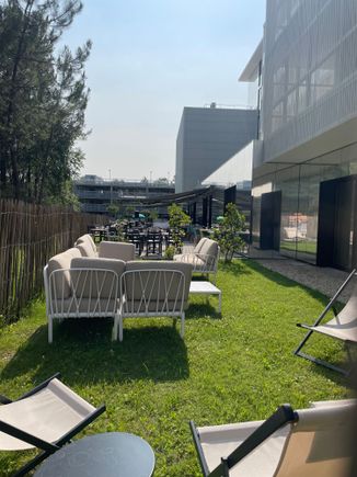 Evening barbecue and buffet