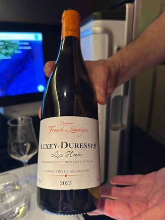 The wines weren’t quite as advertised and this was one not on the menu 