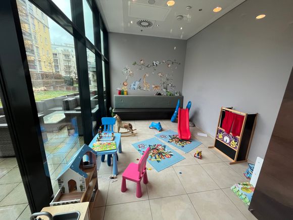 Play room in the lobby