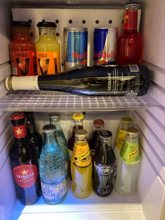 Stocked mini-bar