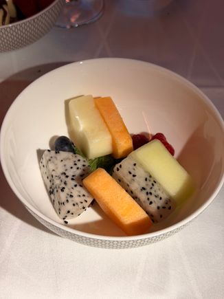 Fresh seasonal fruit