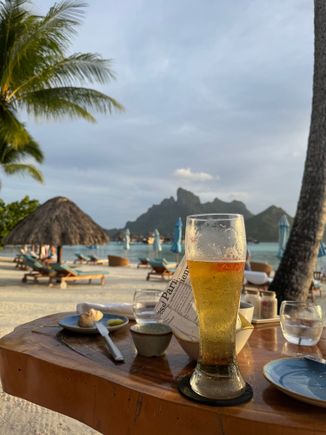 Beachside Beer With A View