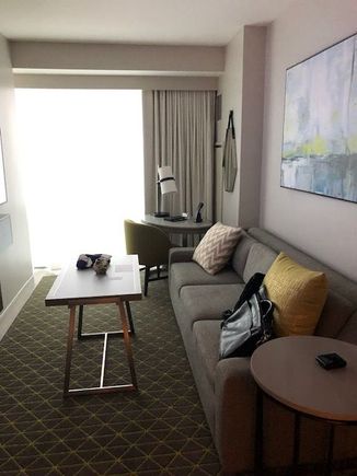 Living room of Corner Suite