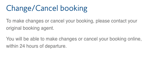 From ba.com -> MMB -> Change/Cancel booking