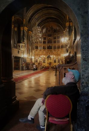 The Saint Spyridon the New Church.