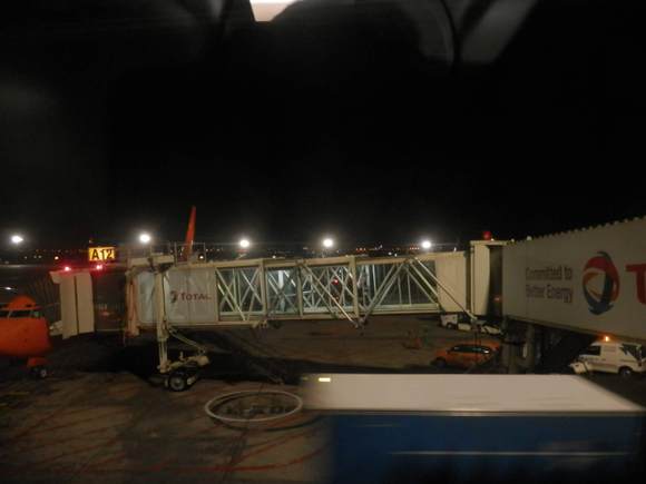 After arrival at JNB