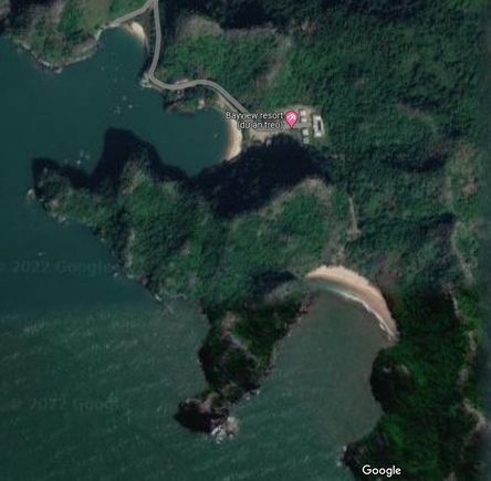 Potential location of PH Cat Ba Island