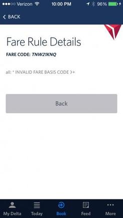 Invalid Fare...why are you selling it, then?
