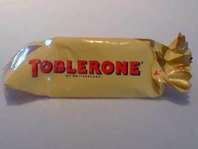 Bite size Toblerone