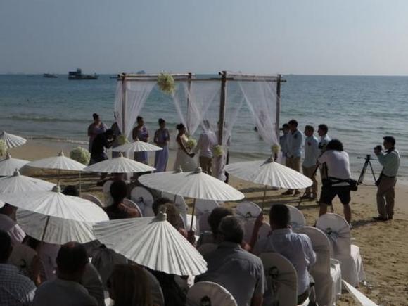Beach wedding