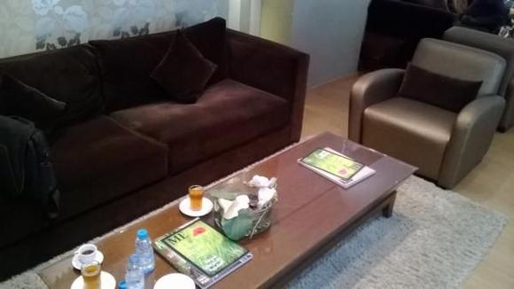 Rabat airport lounge