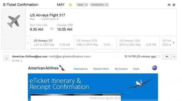 US AA confirmation