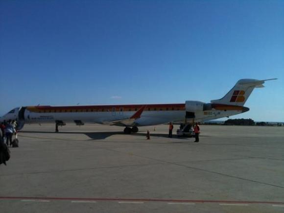 Iberia at LEI in 2012. Heading to Madrid.
