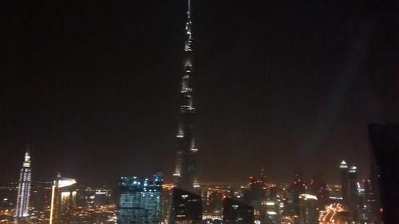 Dubai view from apt