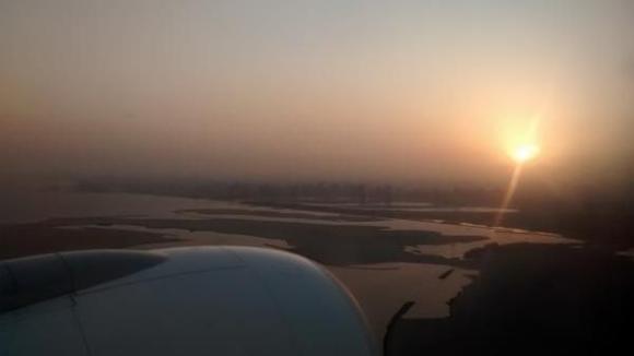 Sunrise over Dubai