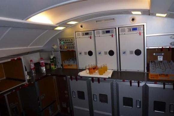 upstairs galley