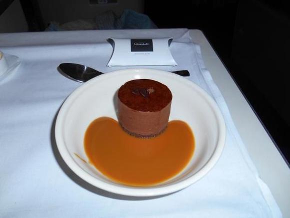BA207/07Dec LHR-MIA, Lunch

Salted toffee and chocolate torte