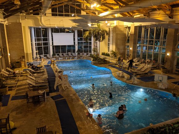 Pool /movie theater