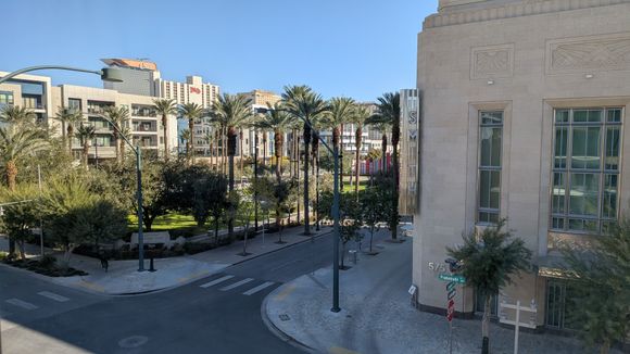 Daytime view from living space