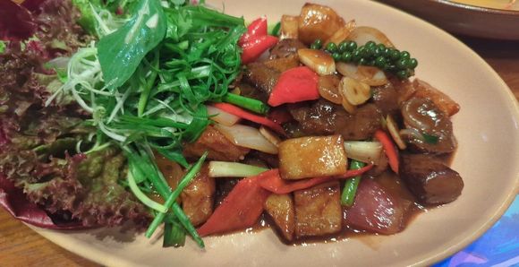 Restaurant food