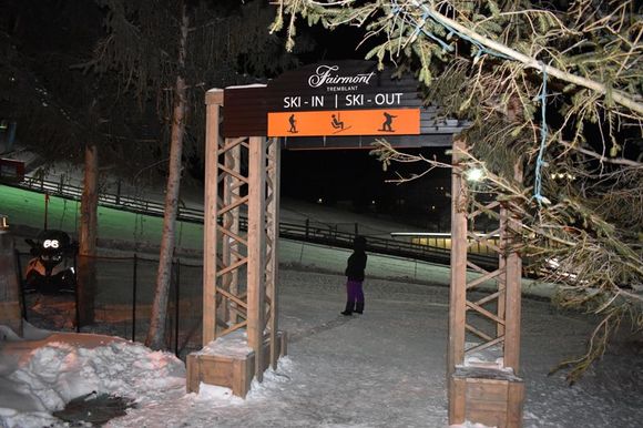 Ski-out