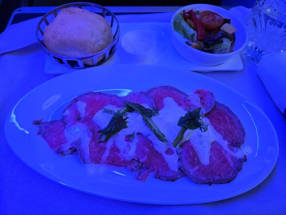 Beef carpaccio